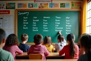 Miesiące po angielsku: Pisownia, wymowa i skróty